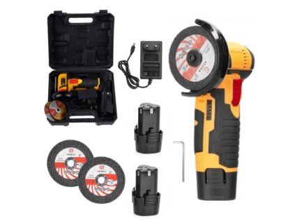 7676 aku flexa mini uhlova bruska s nahradni baterii vykonny nastroj